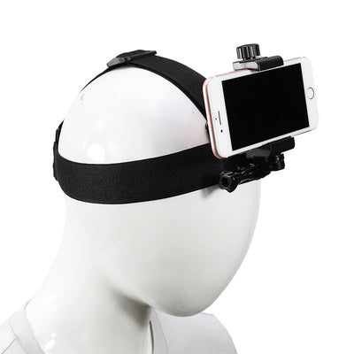 Universal Phone Holder Head Mount Cell Phone Neck Stand Holder for iPhone X 8 7 Samsung Xiaomi Smartphone Live shoot Accessories