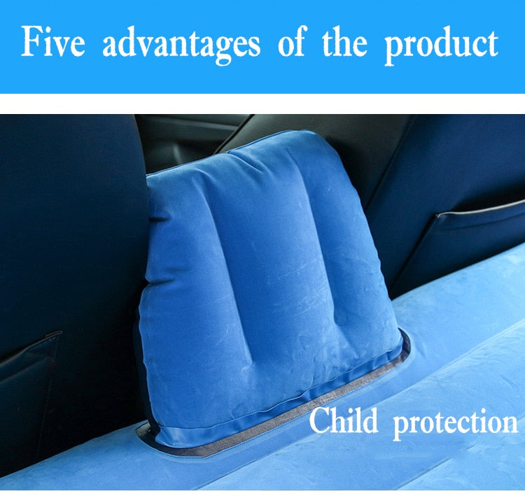 Inflatable car mattress