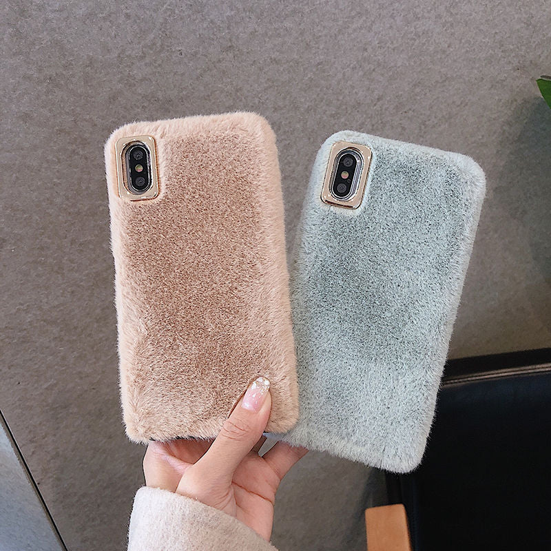 Cute Winter Warm fur Phone Case