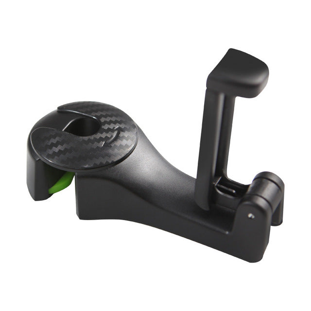 Car Hooks Cell Phone Holder for Car Accessories Storage Hidden Headrest Seat Back Hanger Holder Car Seat Organizer Phone Mount