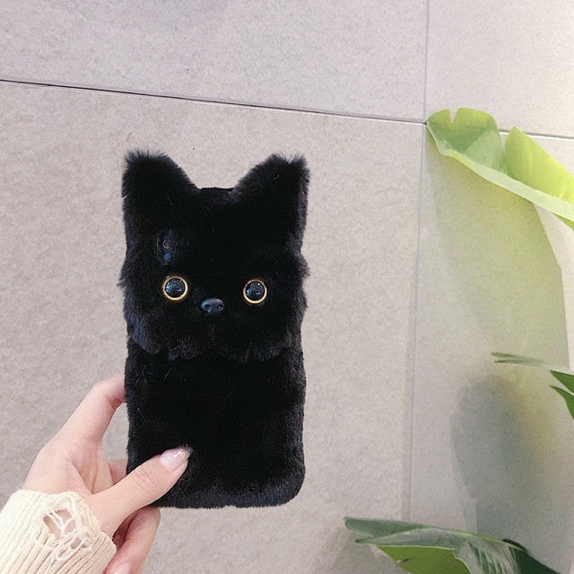 Winter Warm Plush Phone Case