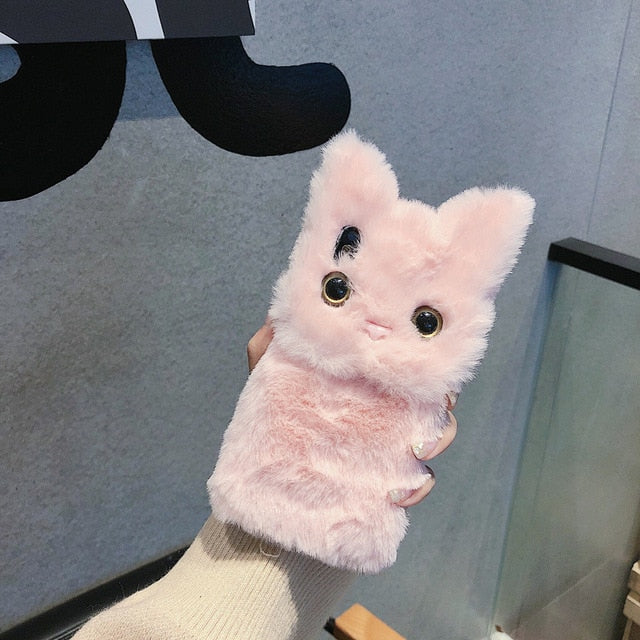 Winter Warm Plush Phone Case