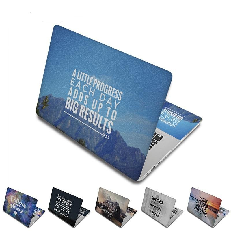 Motivational Words Laptop Skin