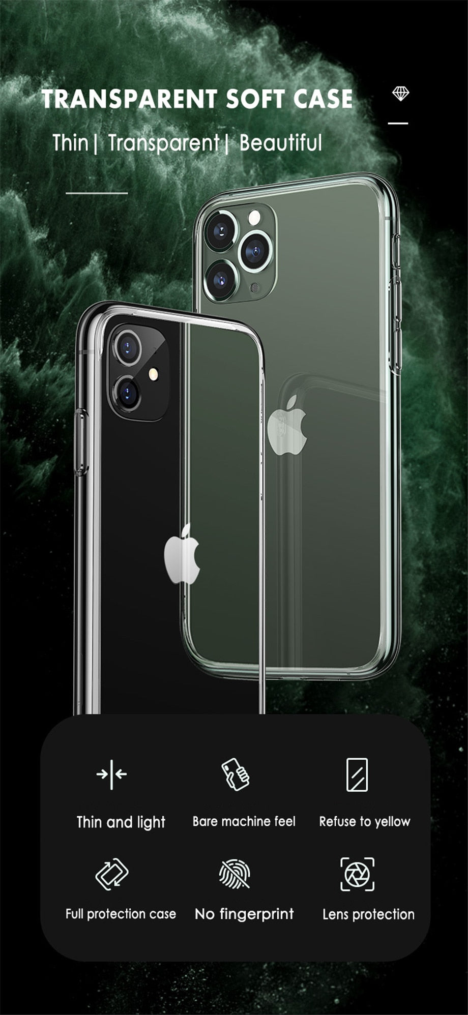 Ultra Thin Clear Phone Case
