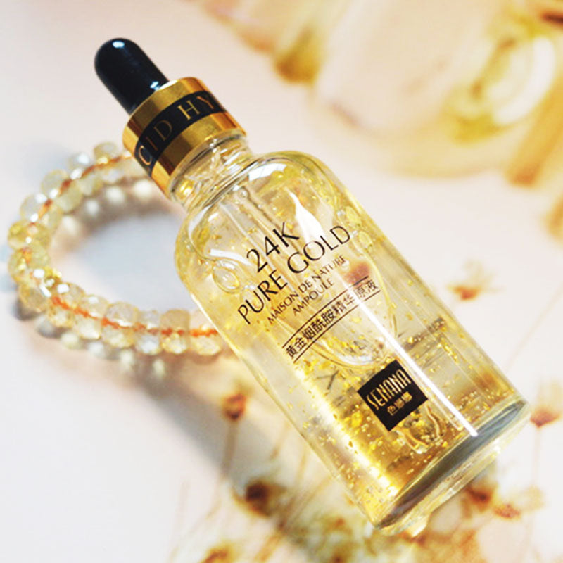 Gold face serum anti aging serum