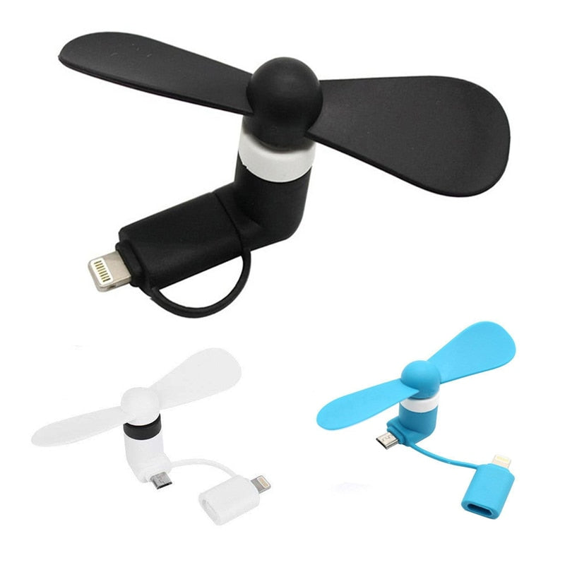 2 in 1 USB Portable Fan