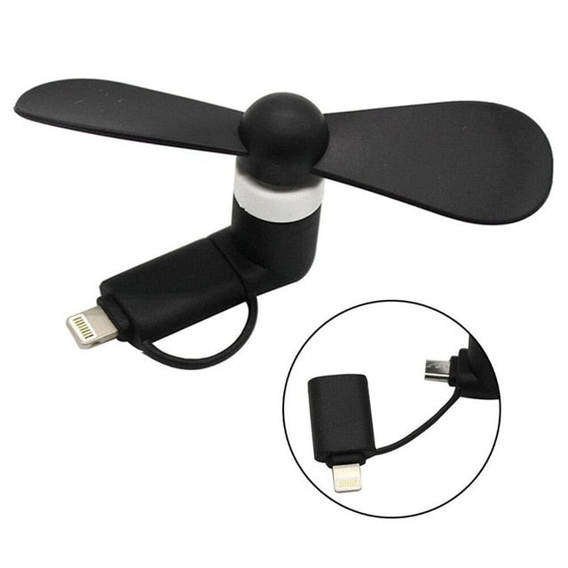 2 in 1 USB Portable Fan