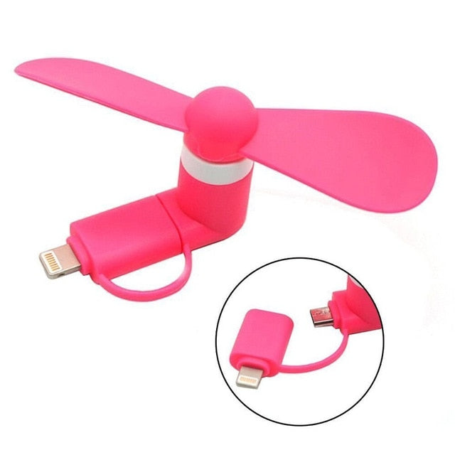 2 in 1 USB Portable Fan