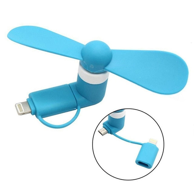 2 in 1 USB Portable Fan
