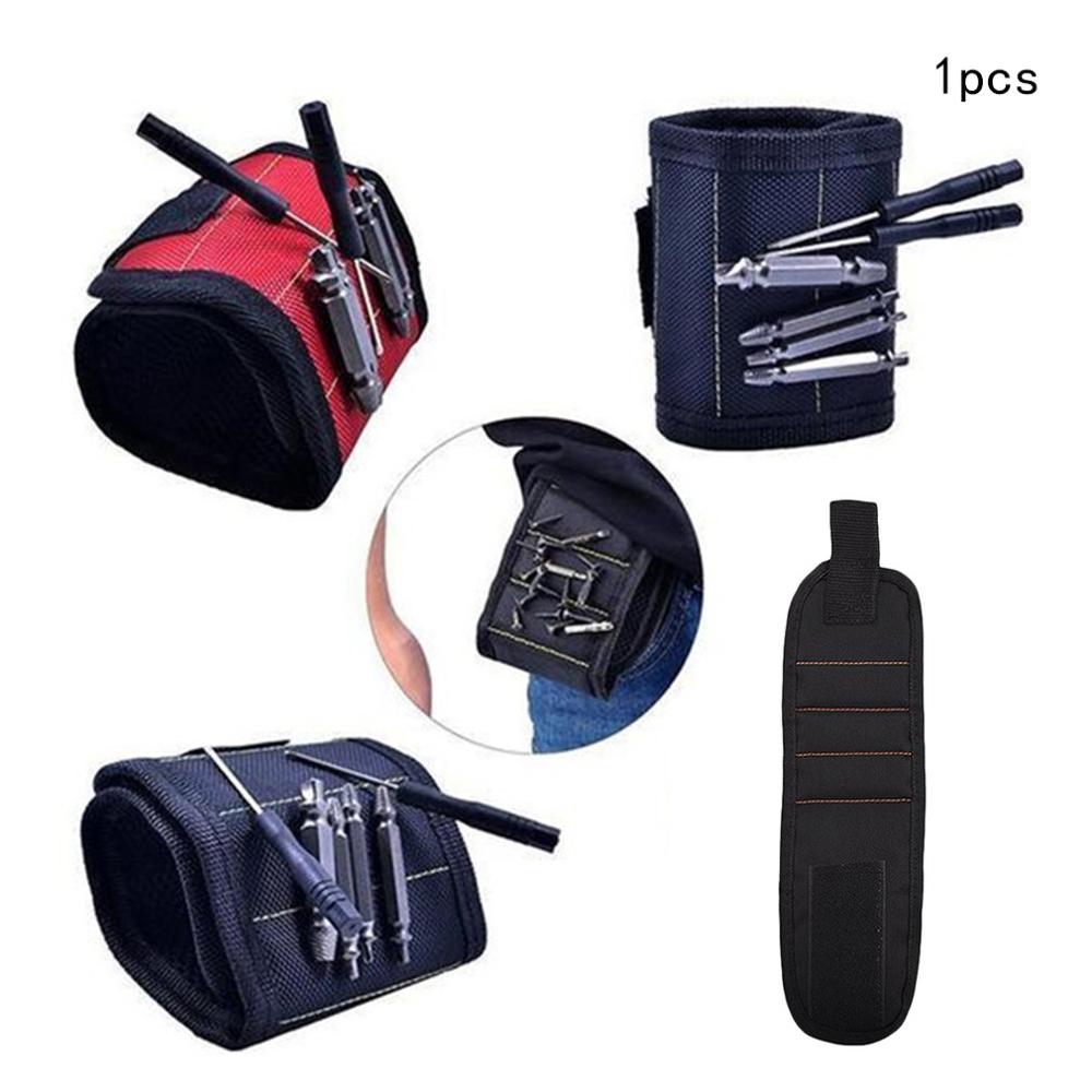 Magnetic Wristband Portable Tool Bag