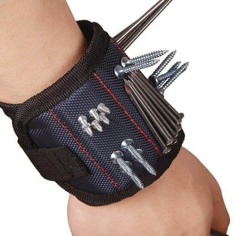 Magnetic Wristband Portable Tool Bag