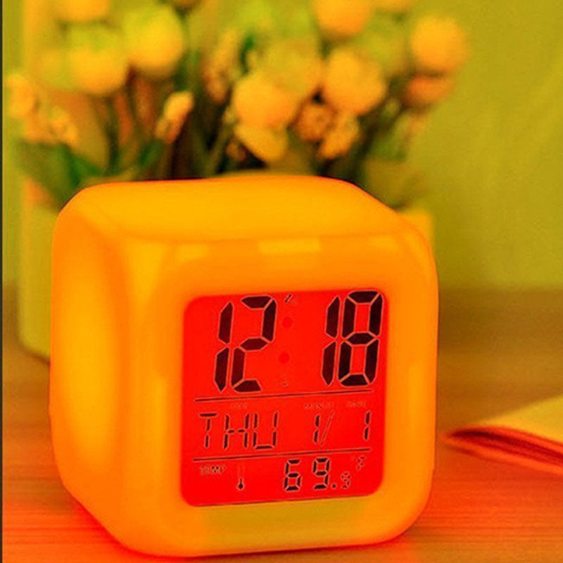 LED Digital Glowing Alarm Clock