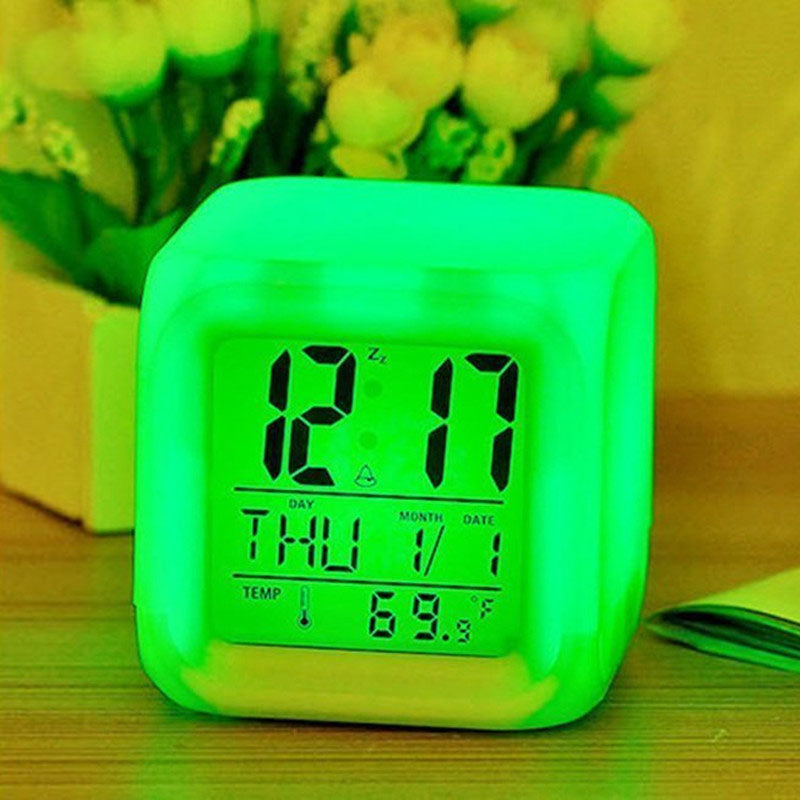 LED Digital Glowing Alarm Clock