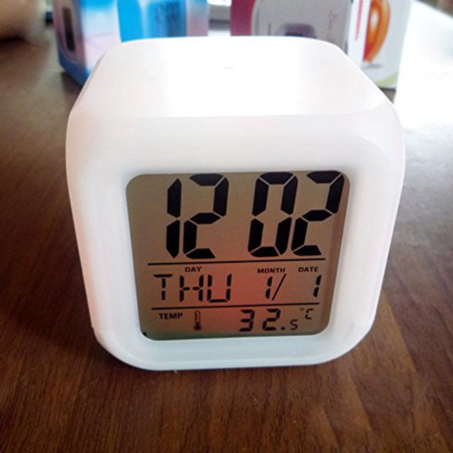 LED Digital Glowing Alarm Clock