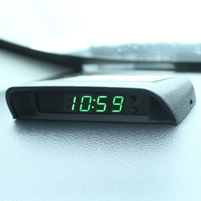 Car Clock Auto Internal Stick-On Digital Watch