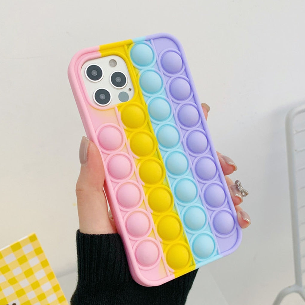 Push It Bubble Silicone Phone Case