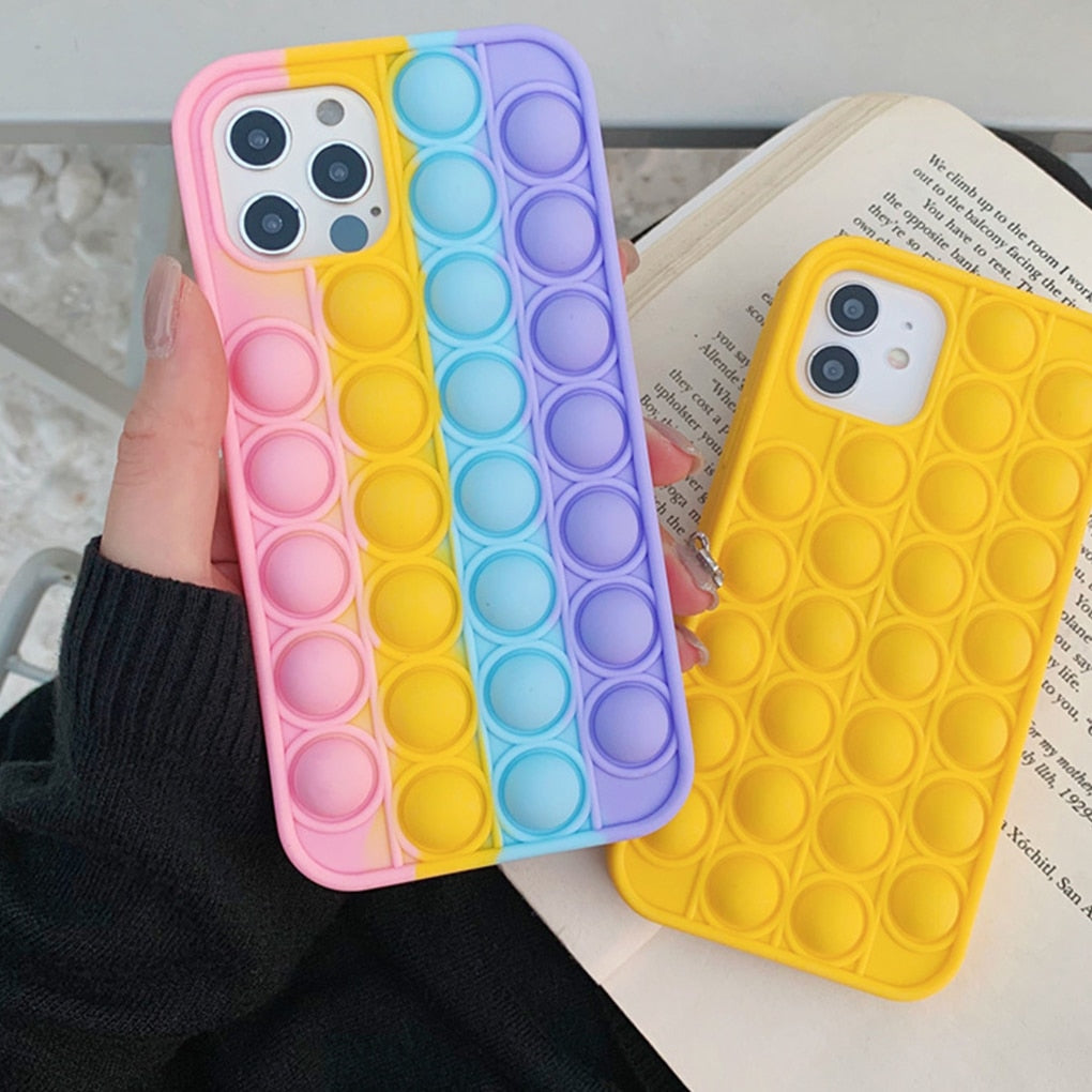 Push It Bubble Silicone Phone Case