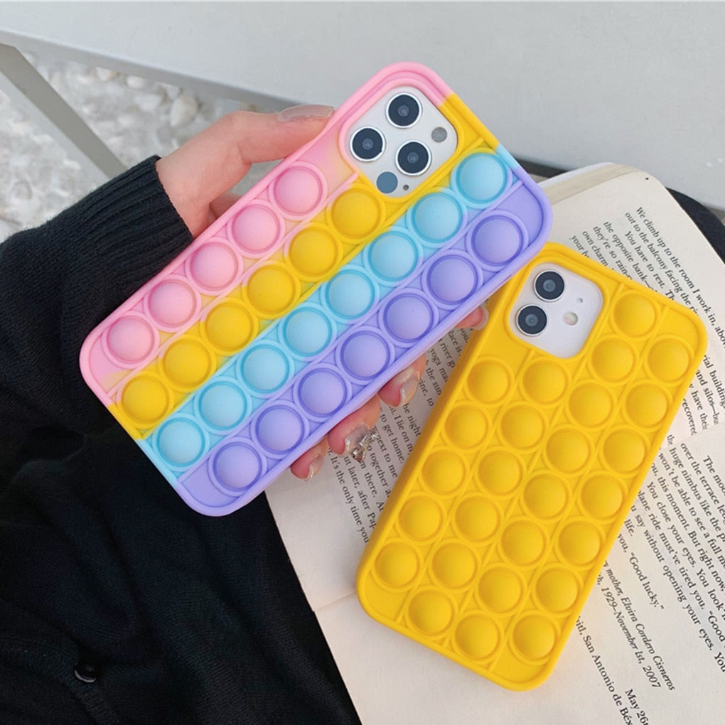 Push It Bubble Silicone Phone Case
