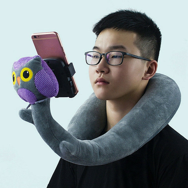 Neck Support Head Rest Phone Holder