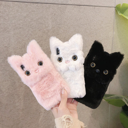 Winter Warm Plush Phone Case