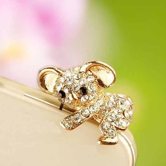 New  Cute Koala Design Earphone Dust Plug   Dustproof Plug Caps Cell Phone Accessories For all 3.5mm Earphone dustproof plug